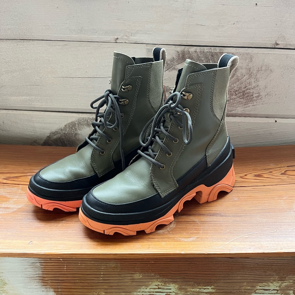 Sorel x Free People Movement Brex lace up boots 6.5